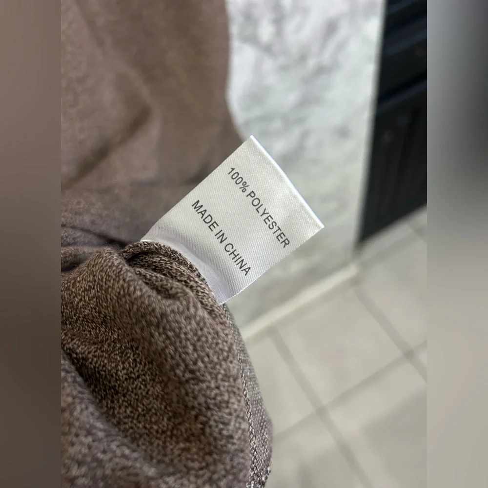 St. Patrick Brown & Cream Argyle V-Neck Sweater Vest/ XL - Picture 4 of 6